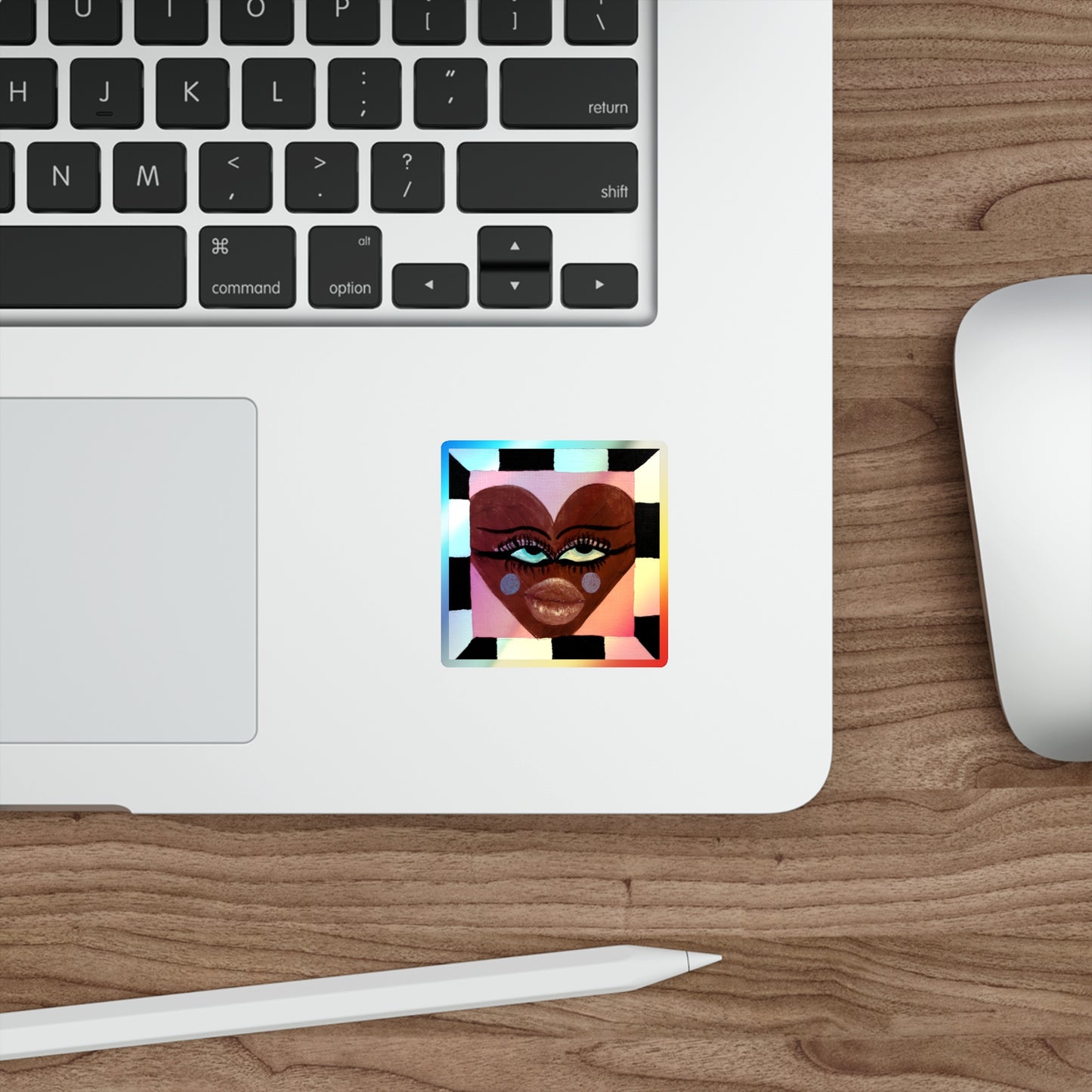 ily or whatever - holographic sticker