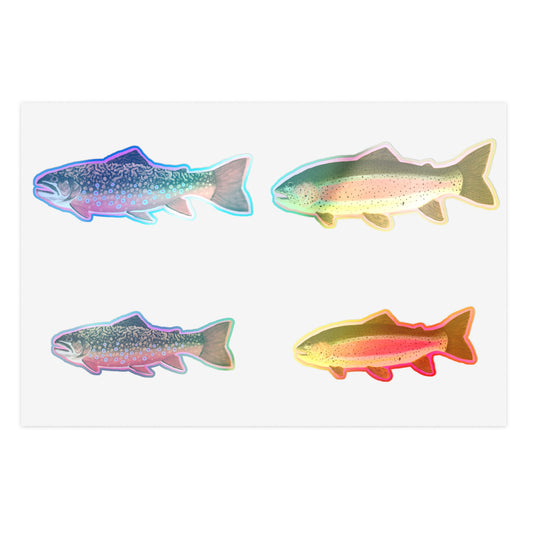 Trout! sticker sheet
