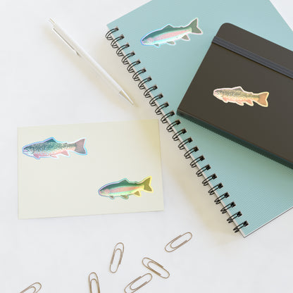 Trout! sticker sheet