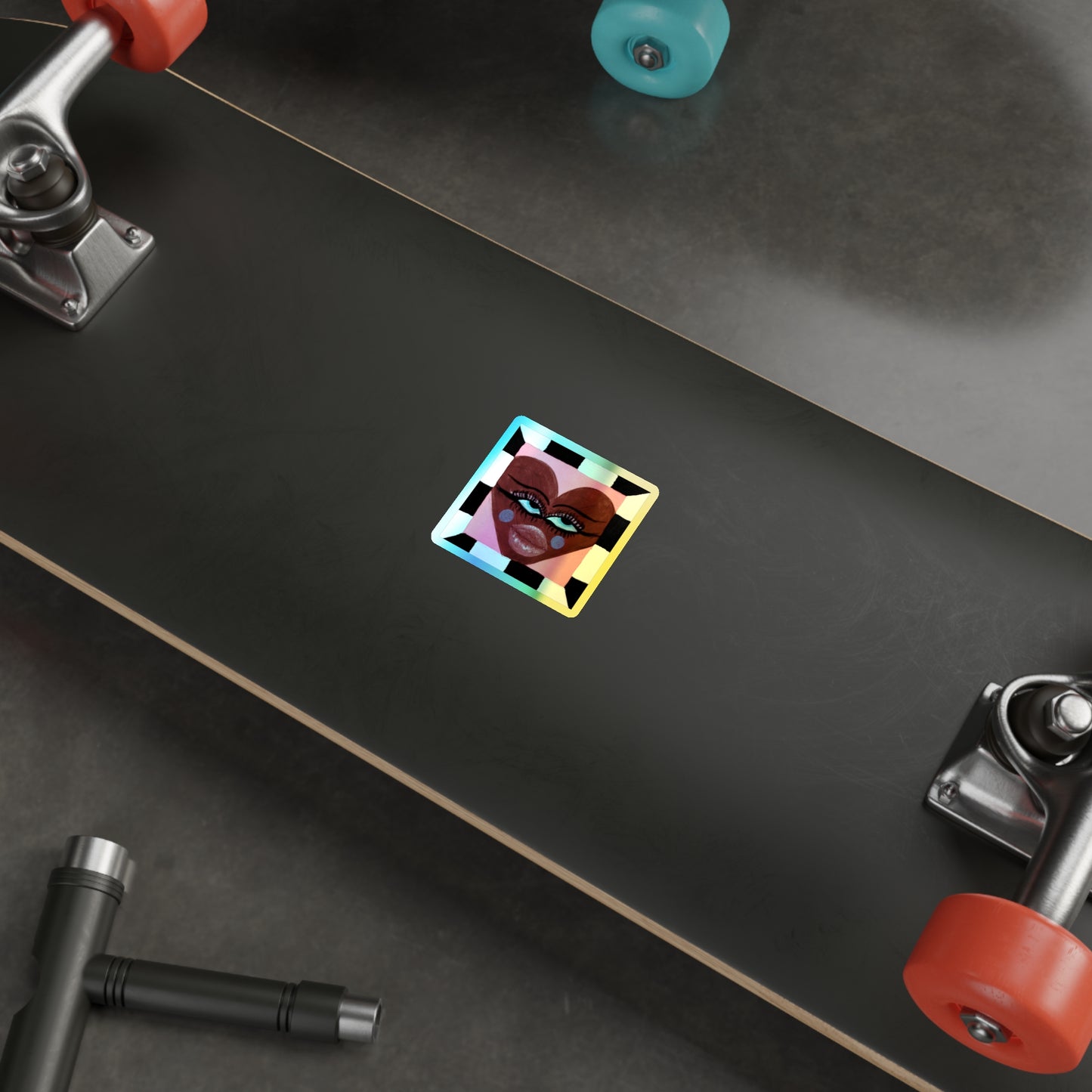 ily or whatever - holographic sticker