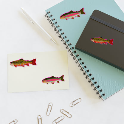 Trout! sticker sheet