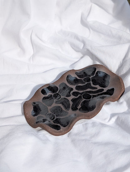 wonky flower trinket tray