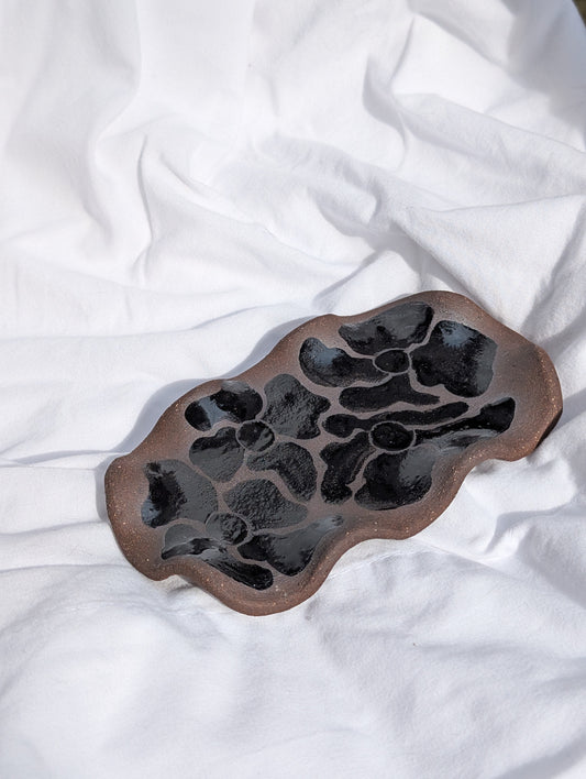 wonky flower trinket tray