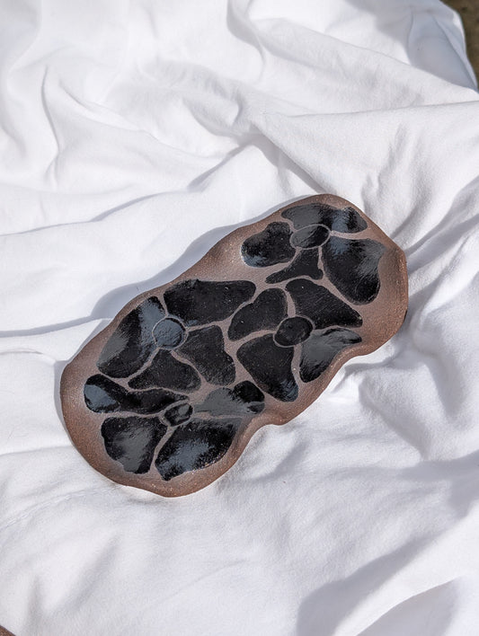 wonky flower trinket tray